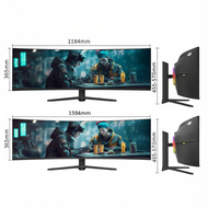 Ultrawide Ultra Clear Gaming Monitor 49 Inch