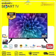 Ready Stock - New Smart Android TV LED 21 inch Garansi Resmi