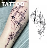 Curved Geometry Temporary Tattoo Waterproof Last 15 Days Body Art Tattoo Sticker Waterproof