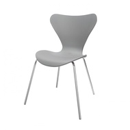 G.house PULITO เก้าอี้พลาสติก รุ่น CURVEY-03 ขนาด 50x52x81 ซม. สีเทา จัดส่งเร็ว