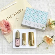 Mini makeup Set includes primer, 24-color matte lipstick and makeup brush, The History of Whoo Hoa H