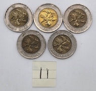 硬幣/香港拾圓合共伍個/Lot 11