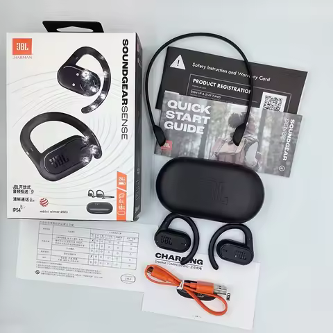 JBL Soundgear Sense True Wireless Ear-hook Headphones Open Earphones Sports Running Earphones Game M