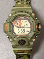 CASIO G-SHOCK (日版GW-9400CMJ-3JR)  Rangeman  (大師系列野外生存款) Men In Camouflage 迷彩限定款!!!!!!!