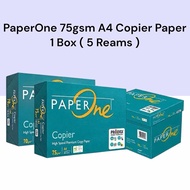 PaperOne 75gsm A4 Copier Paper 1 Box (5 reams)