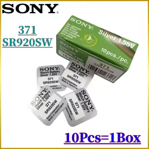 10PCS Original SR920SW SONY AG6 371 LR920 171 370 L921 LR69 SR920 Button Batteries For Watch Toys Re