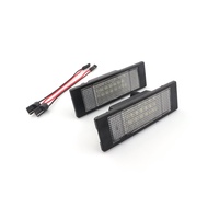 For BMW E81 E87 E63 E64 M6 E85 E86 E89 Z4 F12 F13 F06 2D 4D K48 LED License Number Plate Lamp Car Li