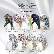 (New) TUDUNG BAWAL COTTON - Ajumma Scarf, Arabic Scarf dan lain2
