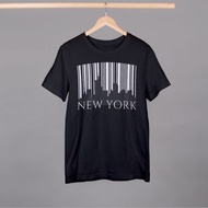 New York City Unisex T-Shirt, 24s Combed Cotton Distro Shirt