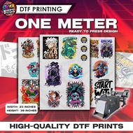 DTF PRINTING | 22 x 39 INCHES [1 METER] HIGH QUALITY DTF PRINTING - TO PRESS【STICKABOSS】