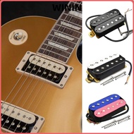 WININ Electric Guitar Pickups, 50mm Neck Adjustable Humbucker Pickups,  52mm Bridge Guitar Accessori