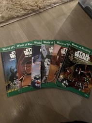 Set of 6 Star Wars World of Reading Books
