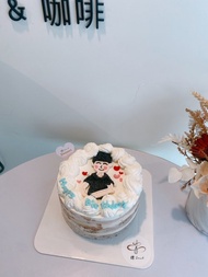 提拉米蘇 客製化生日蛋糕 繪圖蛋糕 生日禮物 題字蛋糕 鑠甜點