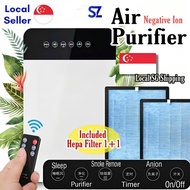 (SG) Upgrade LifeStyle ANION PURE Air Purifier True Hepa with 1+ 1 Filter /Smart Sensors/PM 2.5 Removal