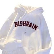 0403 ROY Hoodie Men Women Unisex Coffee Oversized Hoodie Korean Style Couple Sweater Lelaki Plus Siz