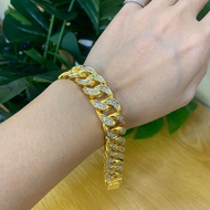 สร้อยข้อมือเลส cz สวยมาก