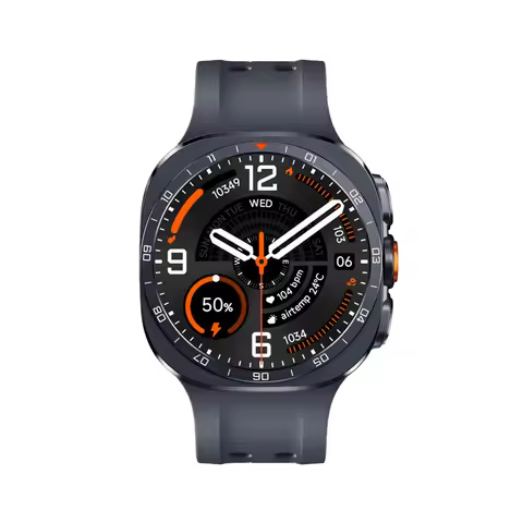 Men W9 Smart Watch 9 Ultra Classic HD Screen Heart Rate Bluetooth Call AI Voice Outdoor Sports Women