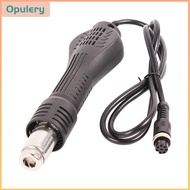 Baosity เครื่องมือเชื่อมอุปกรณ์เชื่อมสายไฟลมร้อนอุปกรณ์เสริมด้ามบัดกรีใช้งานง่ายอะไหล่สำหรับ898D 858