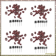 [S D K G] Jumbo 204Pc Drum Sanding Kit - Fits for Dremel - Includes Rubber Drum Mandrels - 1/2, 3/8 