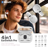 SPRISE Q10 4-in-1 Duo TWS Earbuds Open-Ear & In-Ear Dual Mode Earphones Touch Control Waterproof Hea