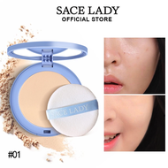 SACE LADY Oil-control Compact Powder Matte Compact Powder Makeup Powder Face Powder Compact Powder W