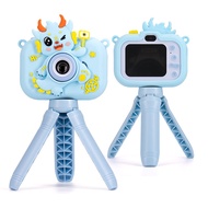 LF Y7 Kids Camera with Tripod,HD Selfie Digital Camera for Kids,Portable Toddler Camera Toy with 108
