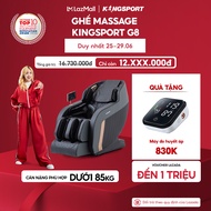 Miễn phí lắp đặt | Ghế massage toàn thân KINGSPORT G8 với công nghệ làm ấm Warmtech túi khí toàn thâ