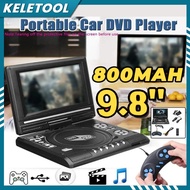 9.8inch DVD Player portable  with screen Cd Player with speaker vcd/dvd player discman Cd player video with speaker MP4