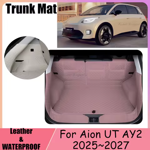 For Aion UT AY2 2025~2027 2026 Car Leather Boot Covers Scratch Prevention Trunk Mat Tray Protector A