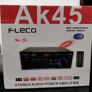 FLECO AK45 Power Amplifier | Fleco MINI Bluetooth Amplifier Audio Power a K45 600W - NEWEST Karaoke 