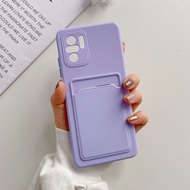 Soft TPU Case with Colorful Button for Xiaomi 15T Pro 14 14T 13T 12T 11T 11 lite Portable Card Slot