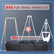 BAG For Travel Baby Spring Cot (BEG Untuk Rangka Buaian Travel Baby | Tripod & 4-Legged)