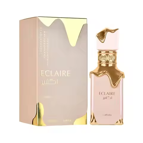 Eclaire EDP 100ml, Luxury Vanilla Caramel Gourmand Scent, Premium Middle Eastern Perfume for Women