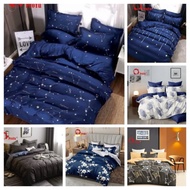 BIG SALE 7 in1 king SIZE BED SHEET BEDDING SET WITH COMFORTER