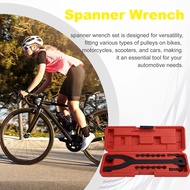 Spanner Wrench Adjustable Spanner Wrench Set Variable Pin Spanner Wrench for Cars Motorcycles 15PCS