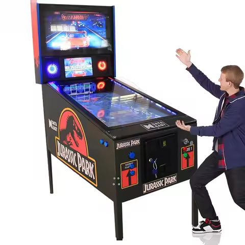 Hot Sale 32 Inch Pinball 4k 1200 Game 43 Inch Virtual Pinball Machine with Bill Pinball Arcade Puzzl