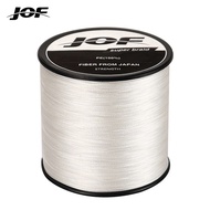 JOF 4 Strands Braid Fishing Fishing Line Carp 500M Japan Strong PE Braided Wire 0.10mm-0.50mm 8LB-80