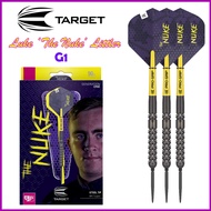 Target Luke Littler G1 90% Tungsten Swiss Point Steel Tip Darts Dart Arrow Set