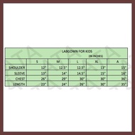 Premium Quality Laboratory Gown (lab gown) for Kids/Doctor