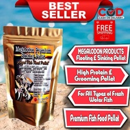 Megalodon Premium Sinking &amp; Floating Pellet for Angel Fish &amp; Discus Fish (For Juvy to Breeder Size)
