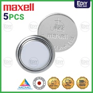[ 5 Pcs ] Maxell LR44 Alkaline Battery Bateri Alkali 电池