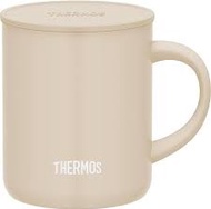 (代購) 日本 THERMOS 有蓋 不鏽鋼保溫杯 0.35 L 米色