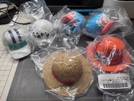 Banpresto 景品模型-海賊王 one piece 帽子 5-8cm  路飛 艾斯 chopper 羅 海軍