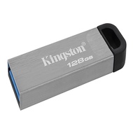 Kingston แฟลชไดร์ฟ DataTraveler Kyson DTKN/128GB สีเงิน