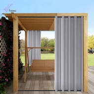 [Freneci] Outdoor Curtains, 52 Inch , 84/96/108 Inch Height  Waterproof, Privacy,