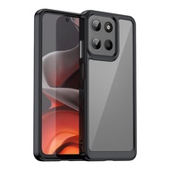 Case for Motorola Moto G15/ G05 / G35 / G55 / G75 / G85, Transparent Acrylic Cover, Anti yellow bump