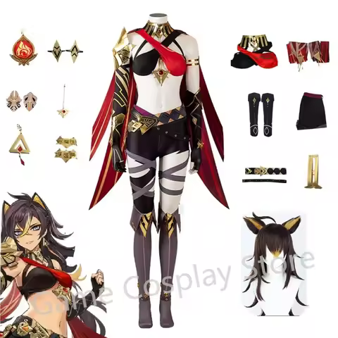 Dehya Cosplay In Stock Game Genshin Impact Dehya Cosplay Costume DokiDoki-SR Cosplay Christmas Costu