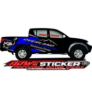 Custom Sticker ranger triton hilux navara strada