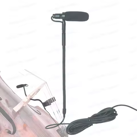 Cello Viola Instrument Microphone Hanging Instrument Pickup Microphone Suitable for AKG Wireless Sys