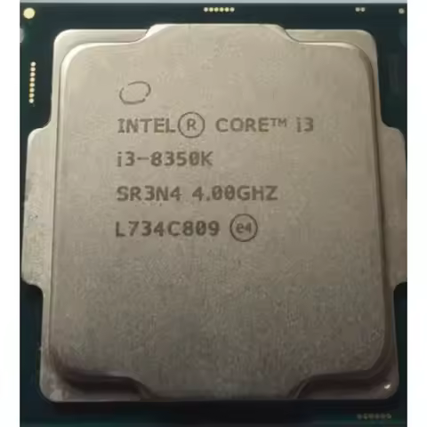 For Used Intel Core i3-8350K i3 8350K Quad-Core Quad-Thread 91W 4.0 GHz CPU Processor L3/8M LGA 1151